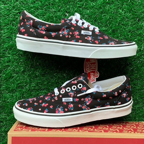 VANS ERA DITSY FLORAL BLK/Trwht Men’s - Picture 14 of 16